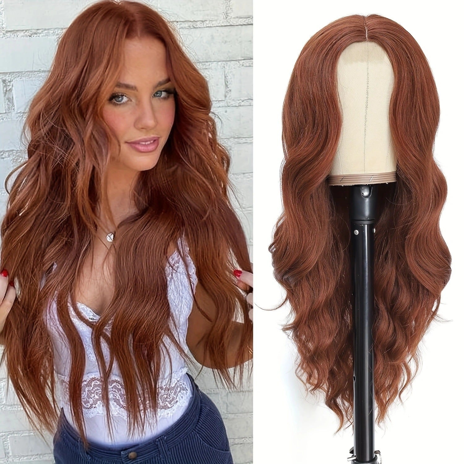 European And American Style Wig Women's Front Lace Wig