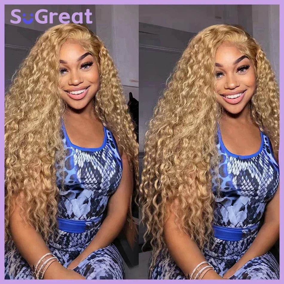 Deep Wave HD Lace Frontal Wigs