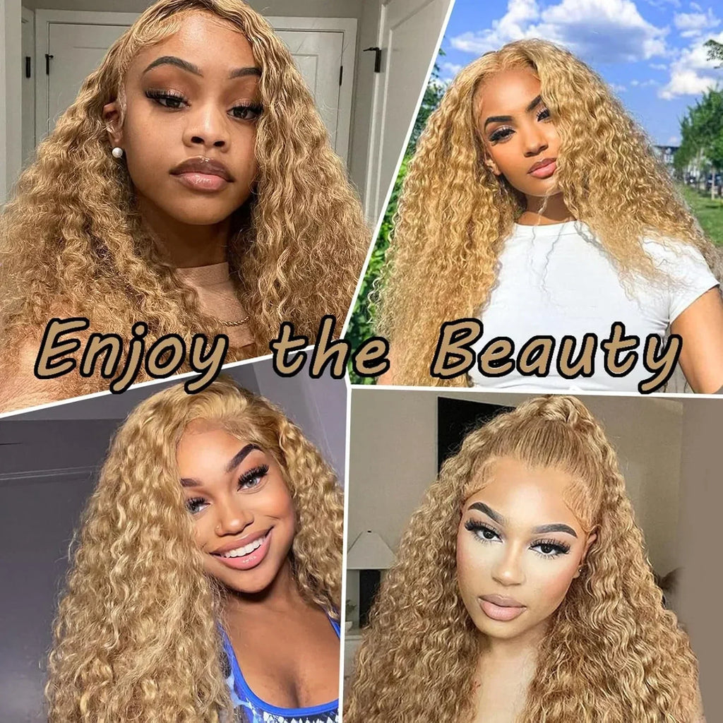 Deep Wave HD Lace Frontal Wigs