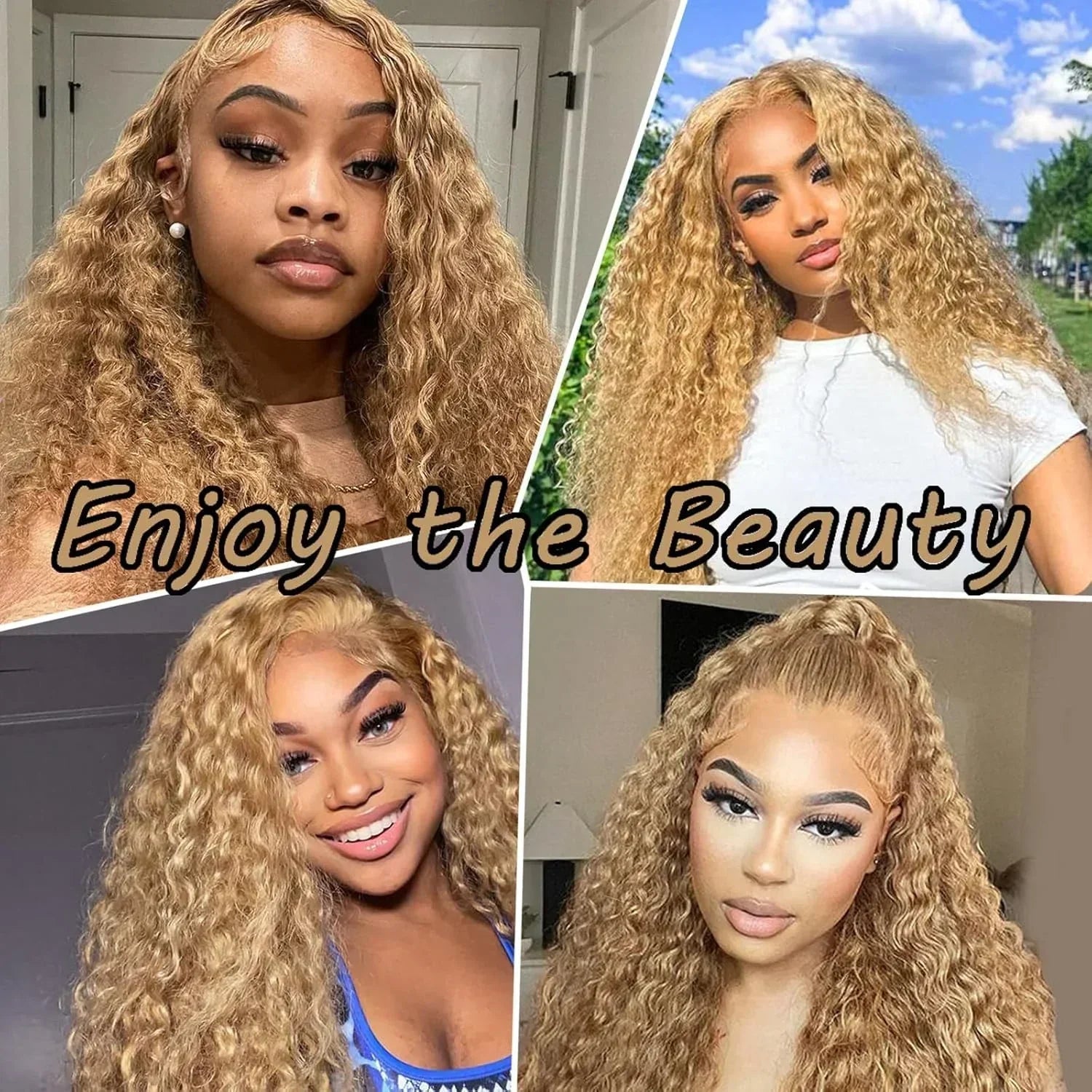 Deep Wave HD Lace Frontal Wigs