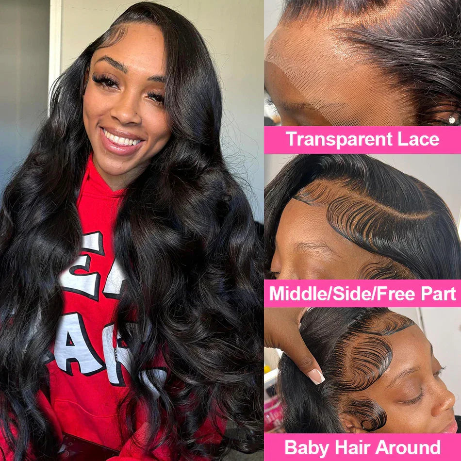 Body Wave Lace Front Human Hair Wigs