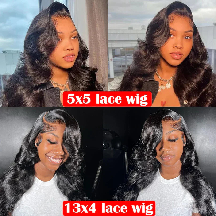 Body Wave Lace Front Human Hair Wigs