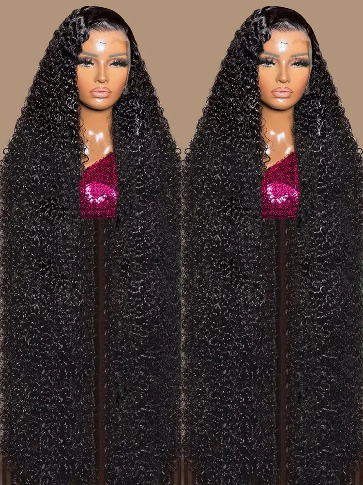 Brazilian Pre Plucked Curly Human Hair Wigs