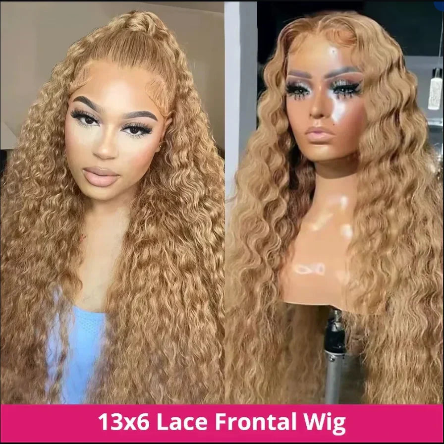Deep Wave HD Lace Frontal Wigs