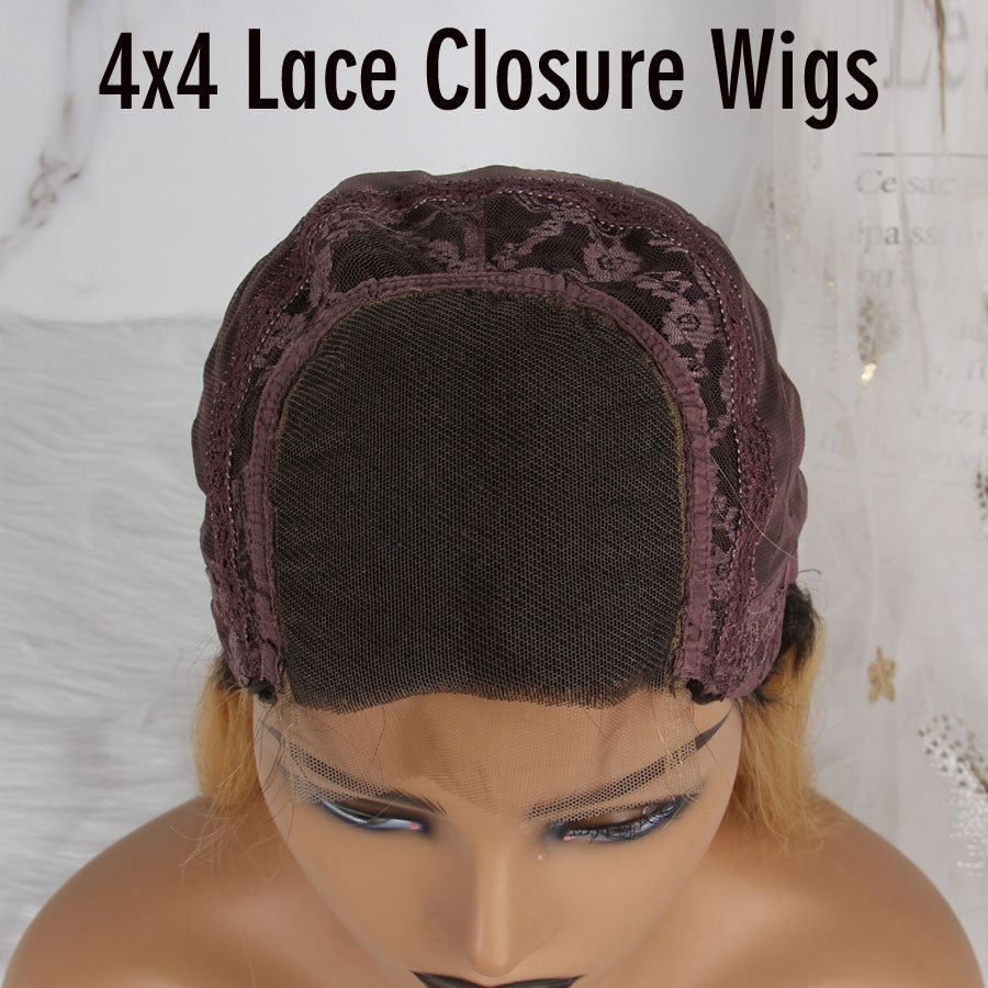 Mid-point Wine Red African Small Curly Long Wig